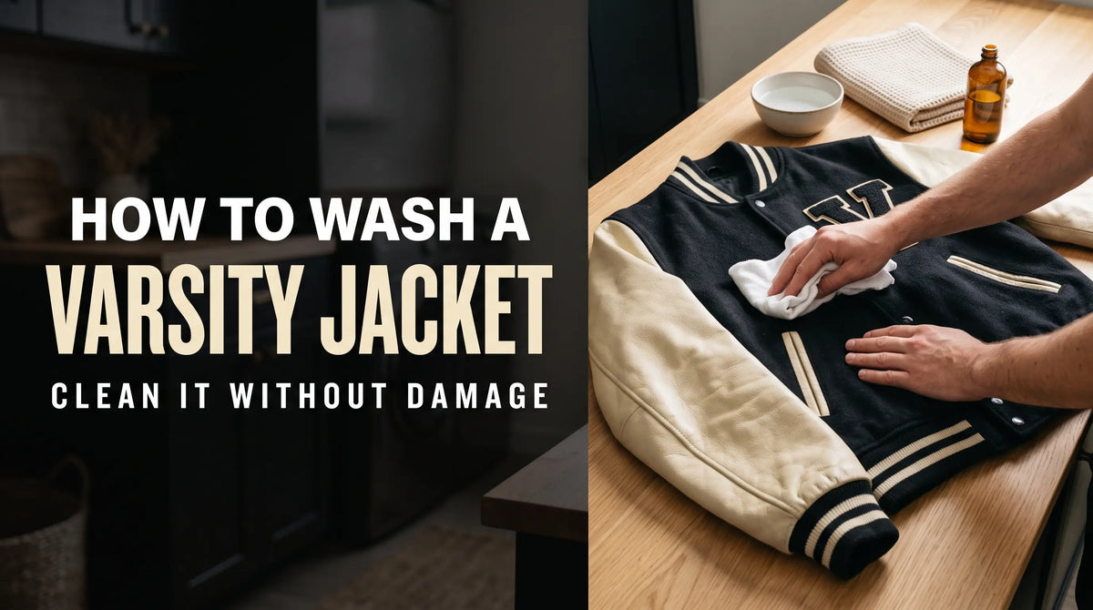 How to Wash a Varsity Jacket Safely at Home