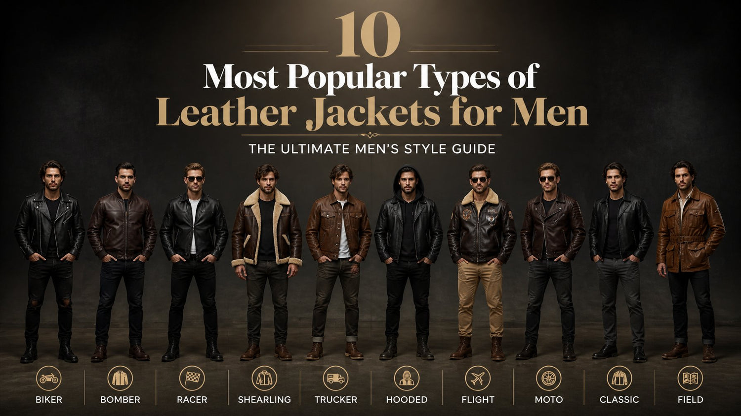 Types of Leather Jackets for Men