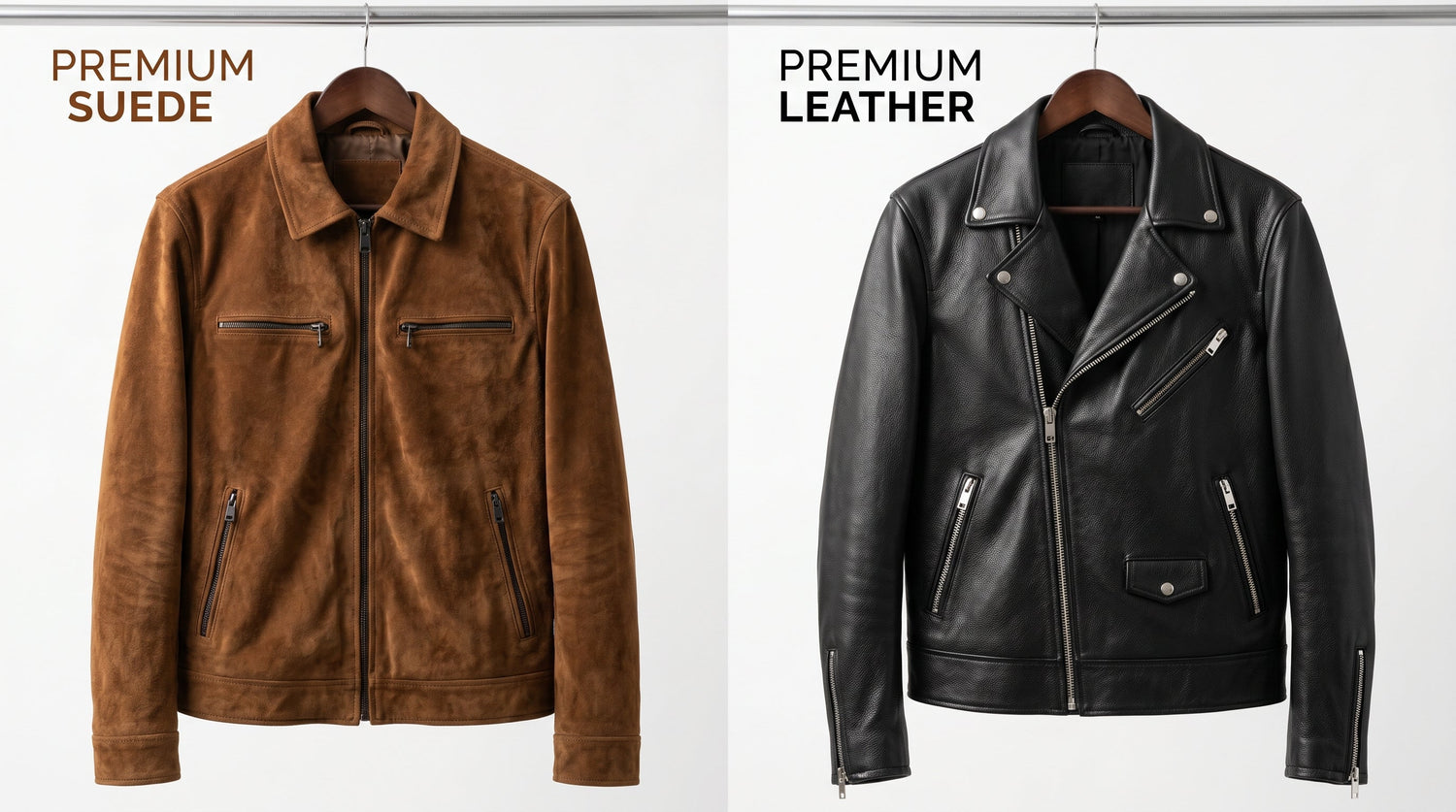 Suede vs Leather: Key Differences, Durability, Style &