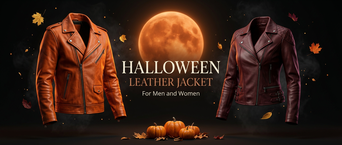 25 Halloween Leather Jacket Outfit Ideas for Men and Women