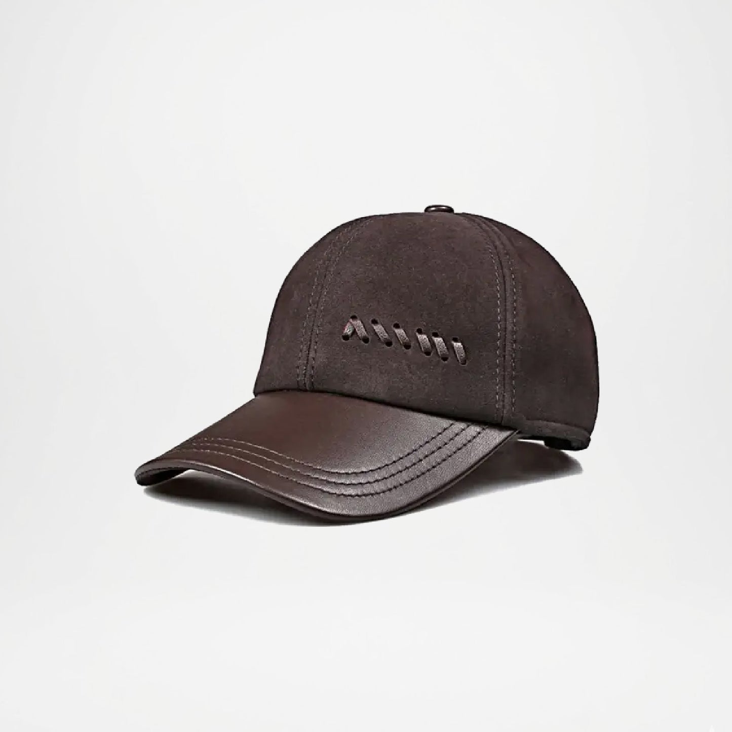 Leather Baseball Caps for Men – Stylish Black Cap