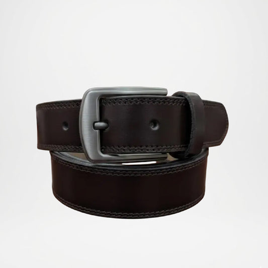 Bellford Premium Dark Brown Genuine Leather Belt
