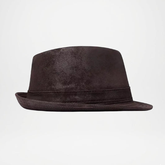 Genuine Leather Fedora Hats – Classic & Stylish