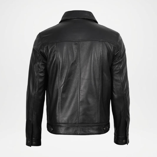 Vintage Black leather jacket