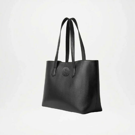 Black tote bag