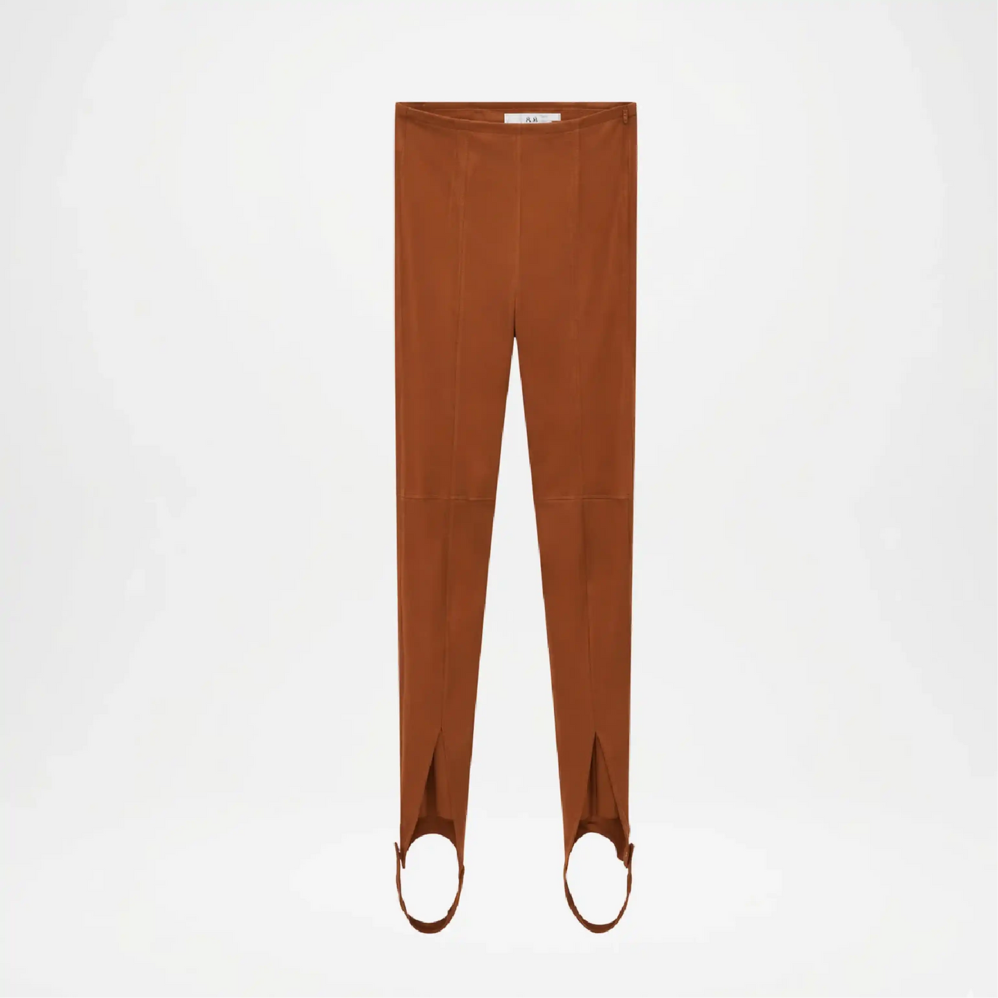 brown leather pants women skinny women