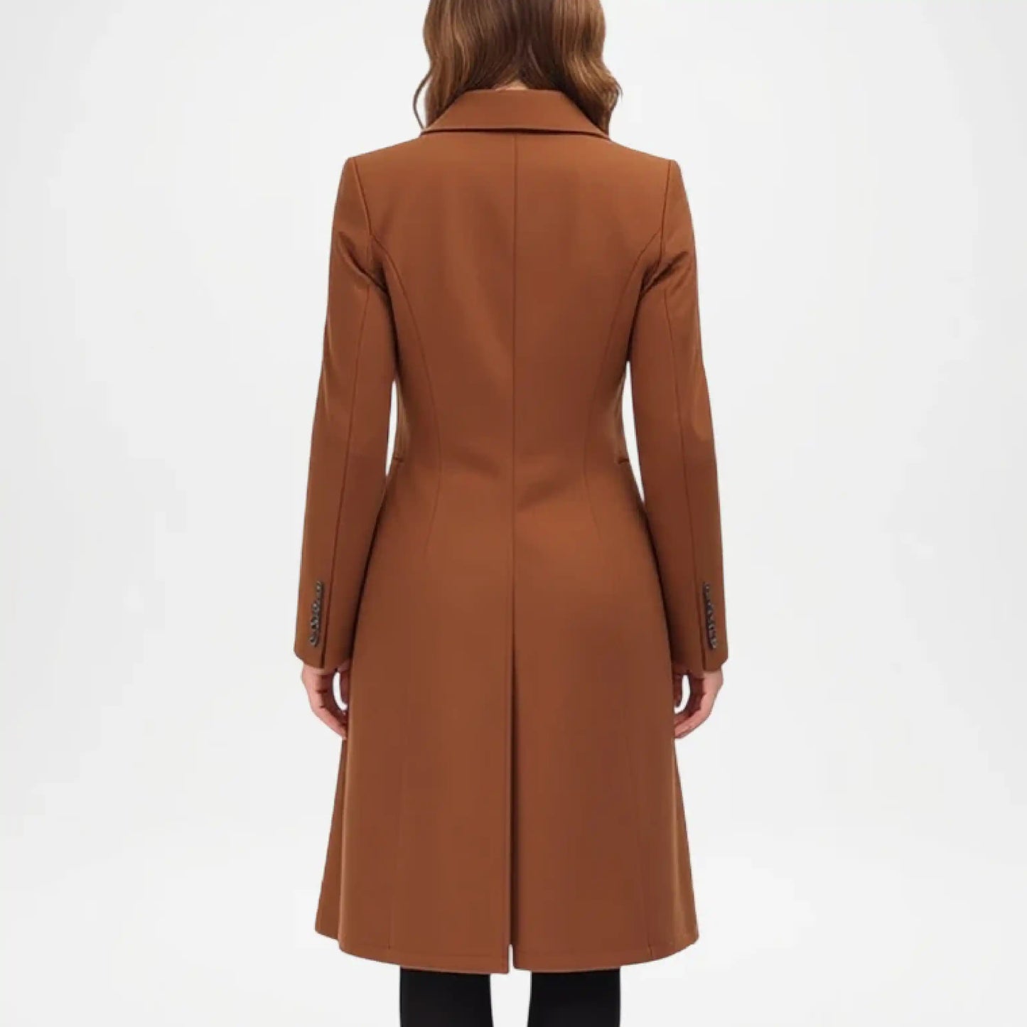brown wool coat outfit ideas