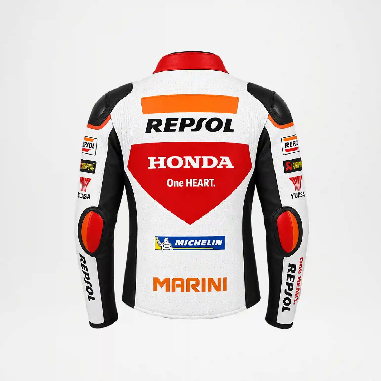 Honda Repsol Leather Jacket – Racing Style for Men