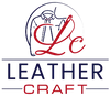 Leather Craft logo featuring a jacket and stylized LC initials, representing premium leather goods.