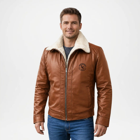 timberline brown bomber jacket