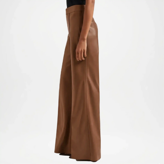 vintage brown flare pants