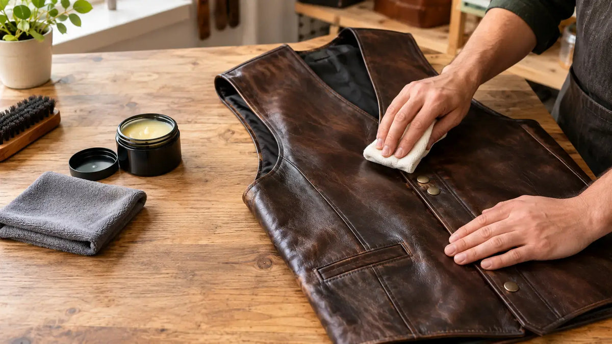 How to Soften a Leather Vest Safely