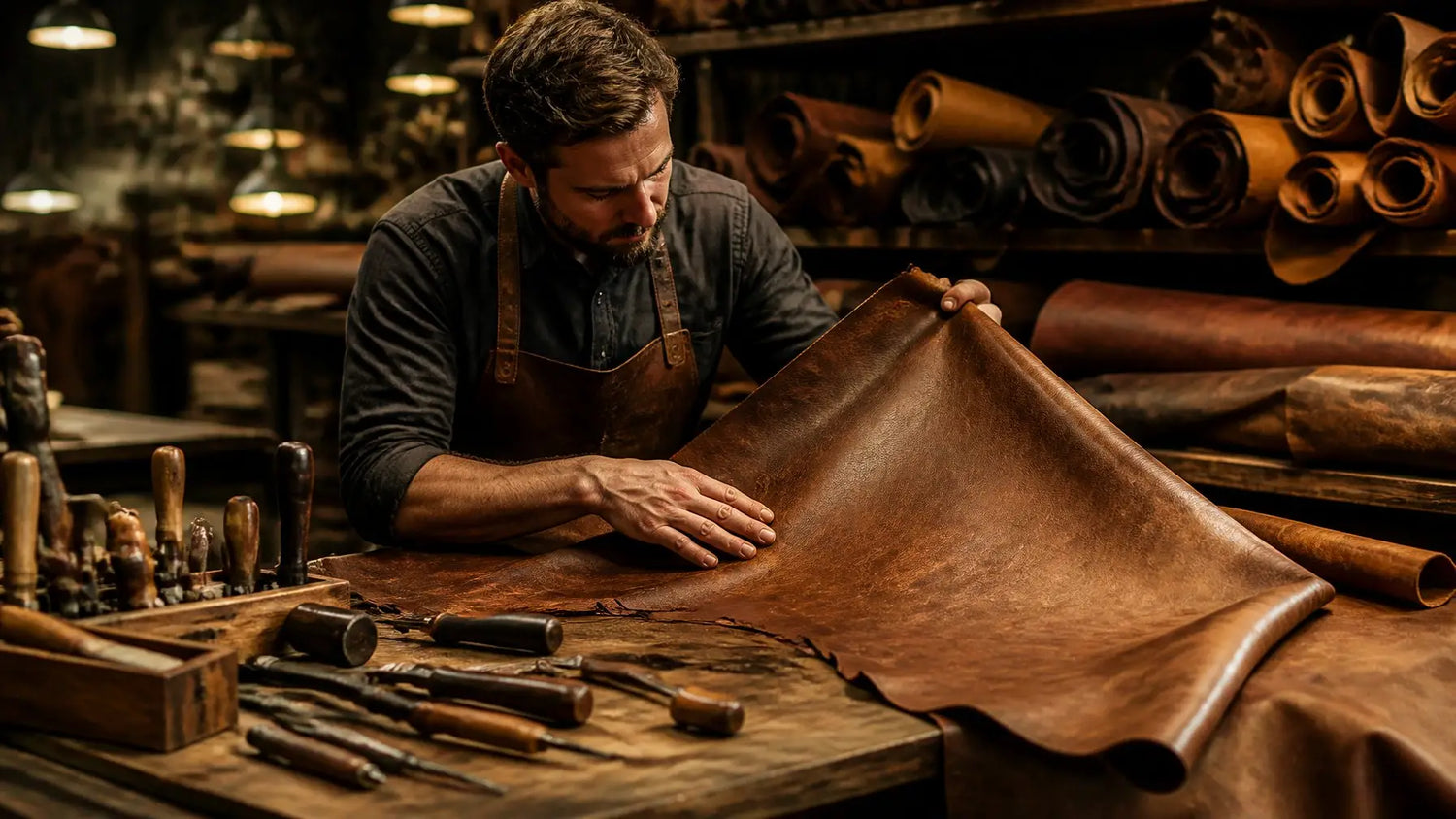 How the Leather Is Made: Step-by-Step Leather Manufacturing Process