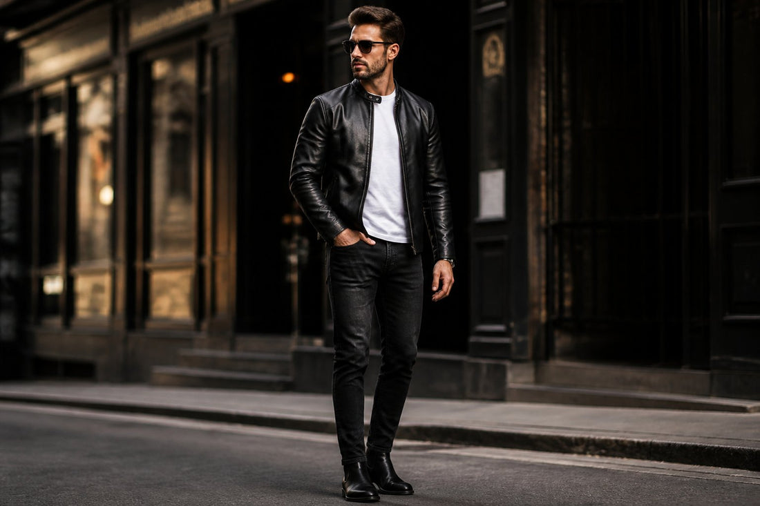 How to Style Leather Jackets for Men