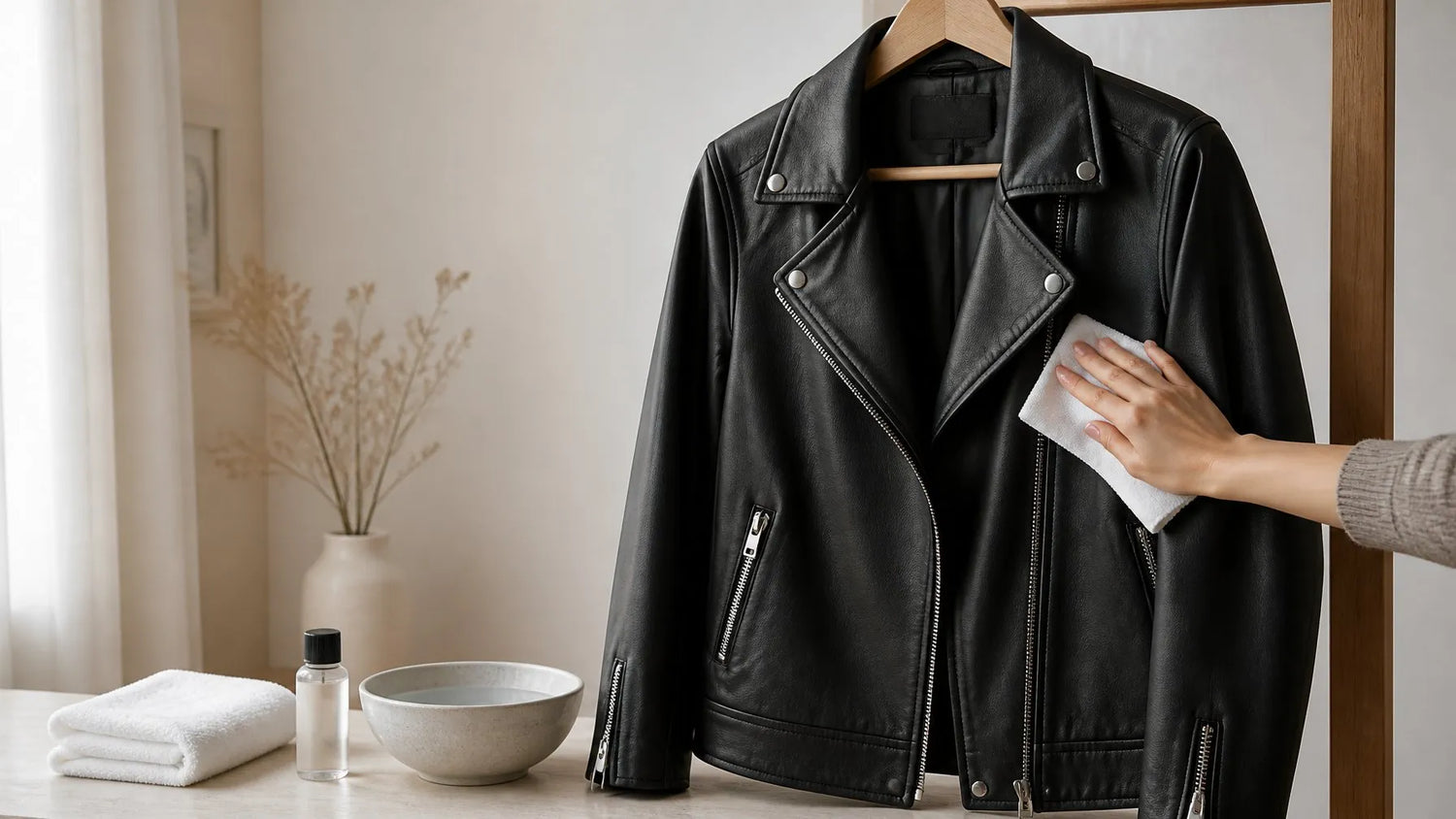 How to Wash a Faux Leather Jacket 