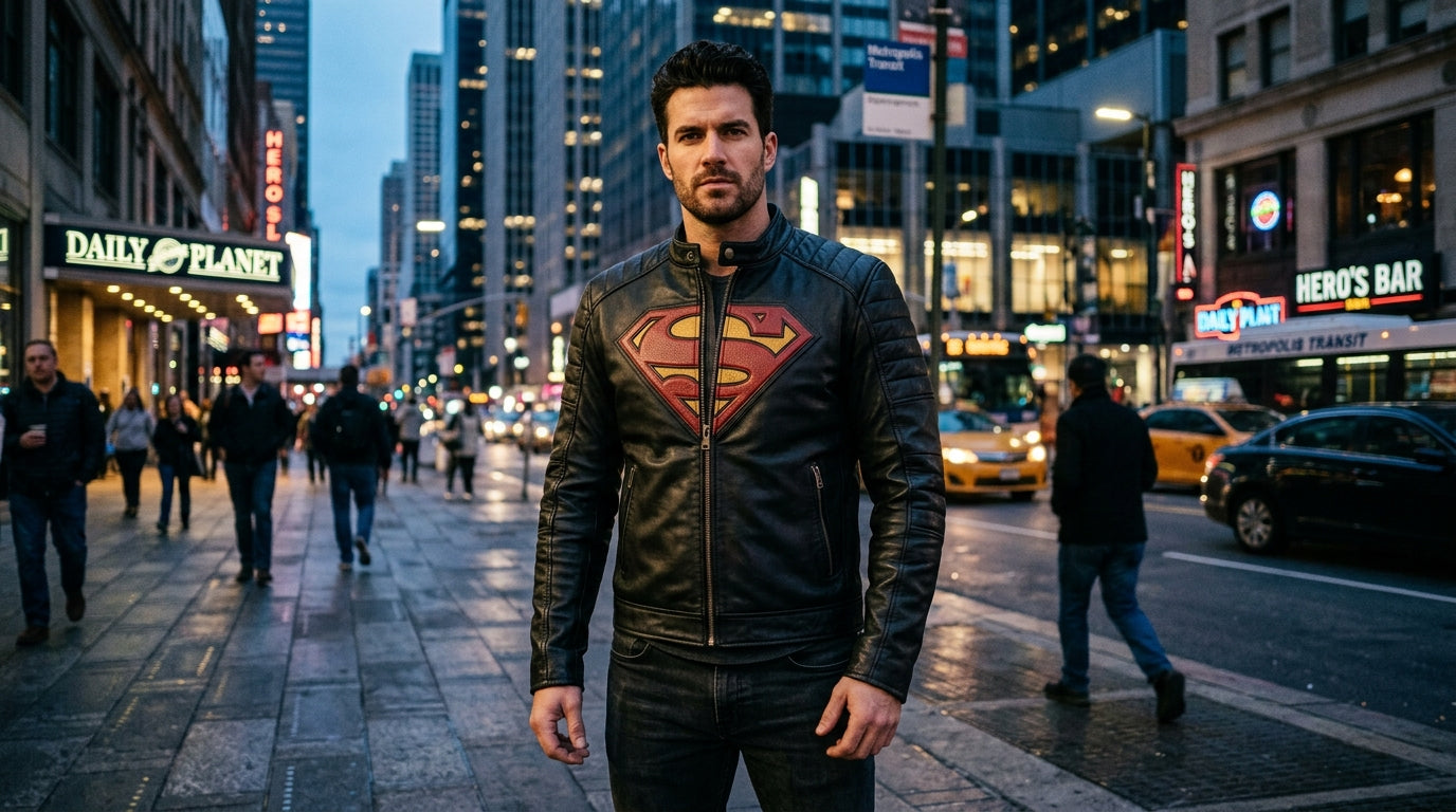 Superman Leather Jackets