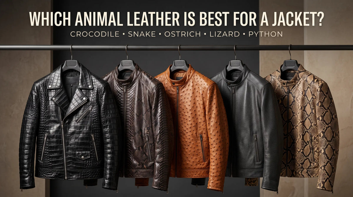 Which Animal Leather Is Best for a Jacket? A Complete Guide
