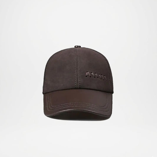 Leather Baseball Caps for Men – Stylish Black Cap
