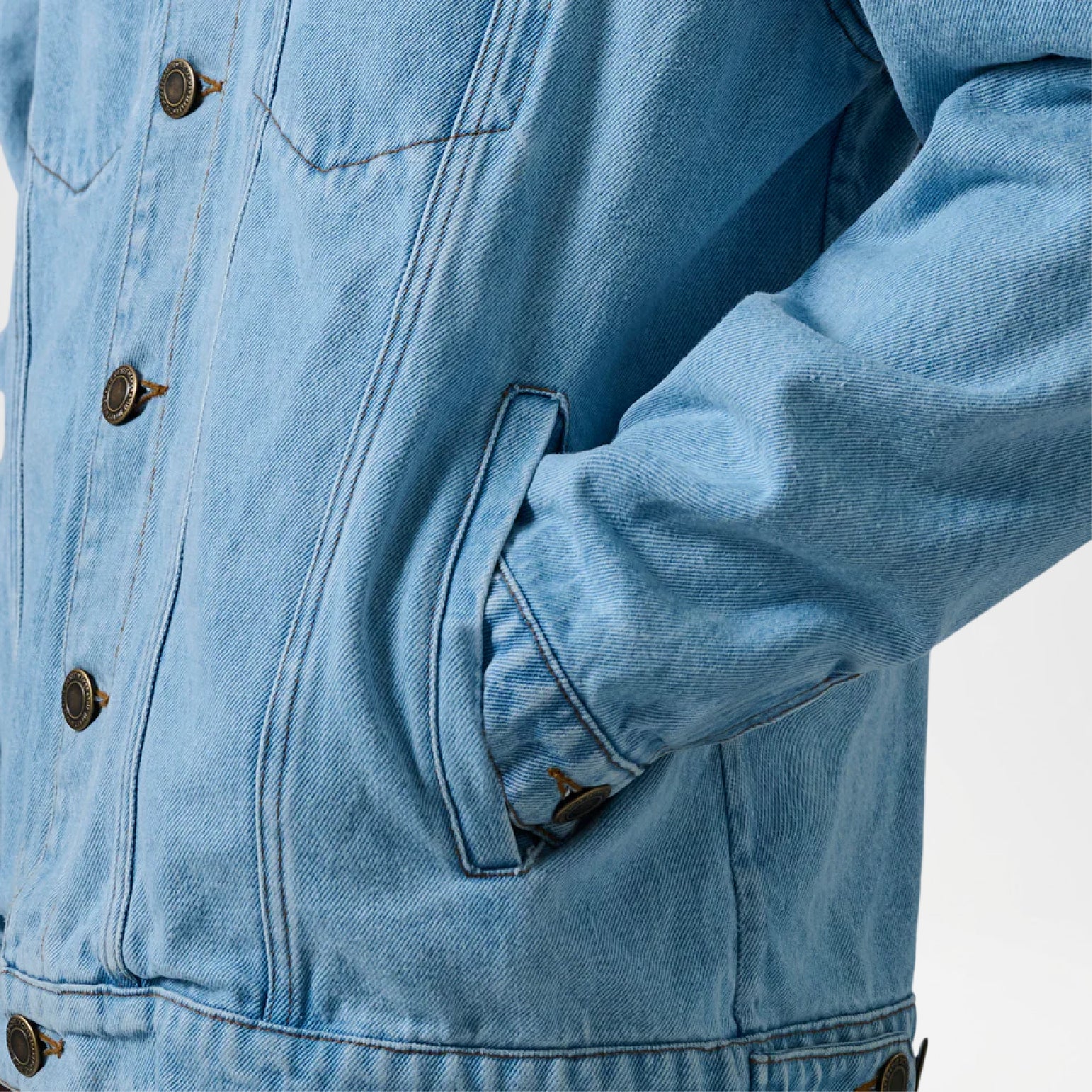 oversized denim jean jacket