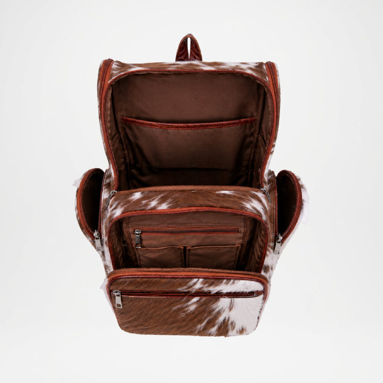 Backpack for Women Cowhide Design Bag