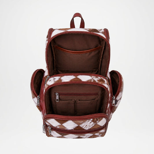 Cowhide Leather Laptop Bag for Women Stylish Office Work Bag