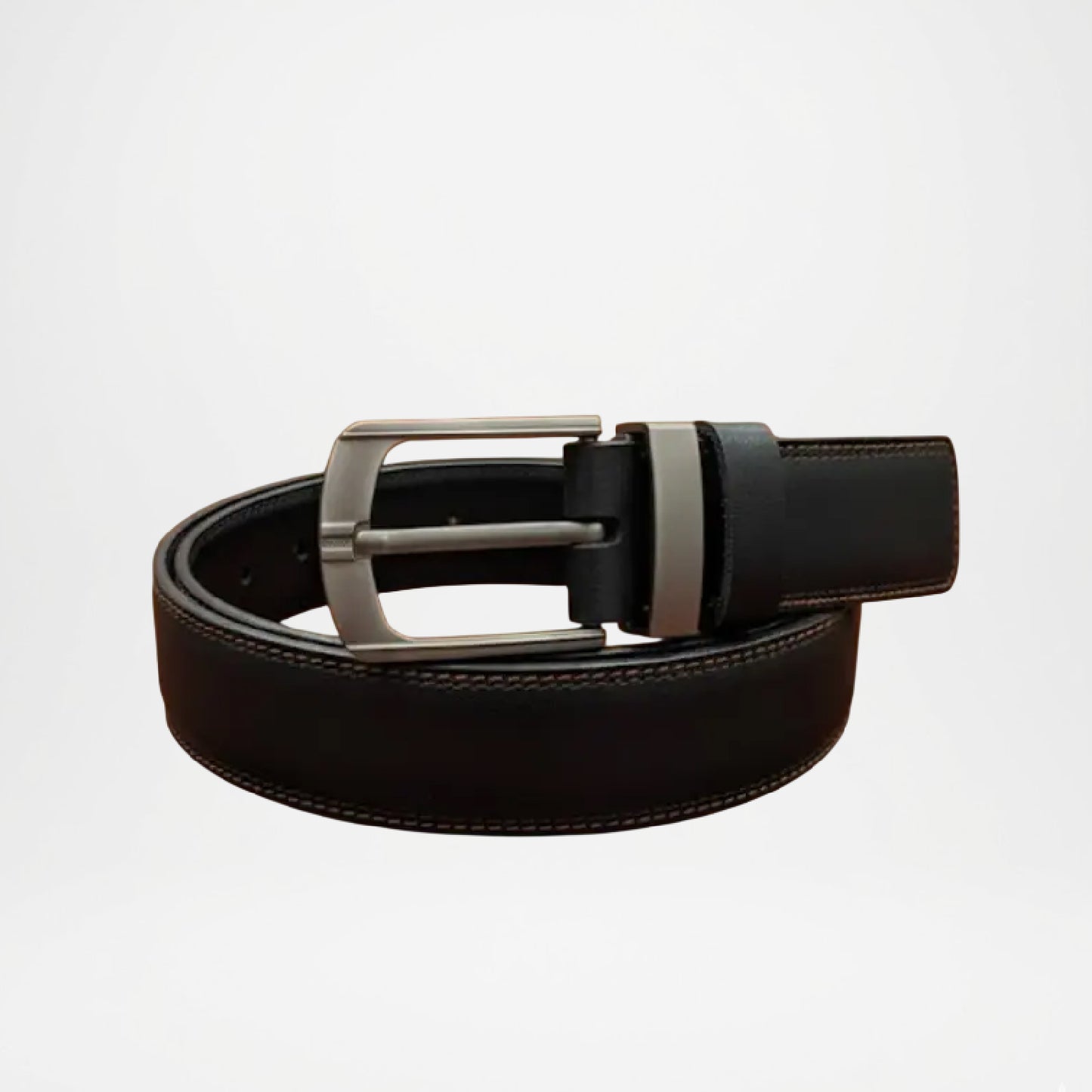 Bellford Classic Black Genuine Leather Belt