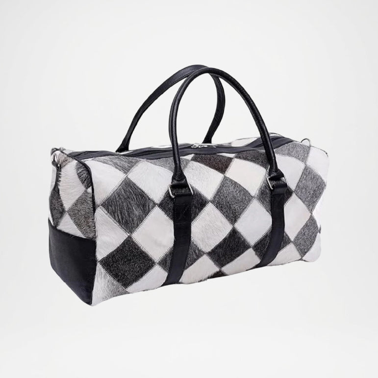 Cowhide Leather Travel Bag 