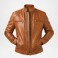 cafe racer leather jacket