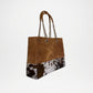 Brown Leather Tote Bag – Fauve Handcrafted Premium Designer Tote