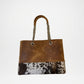 Brown Leather Tote Bag – Fauve Handcrafted Premium Designer Tote