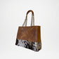 Brown Leather Tote Bag – Fauve Handcrafted Premium Designer Tote