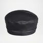 Chicago Plain Genuine Leather Army Cap