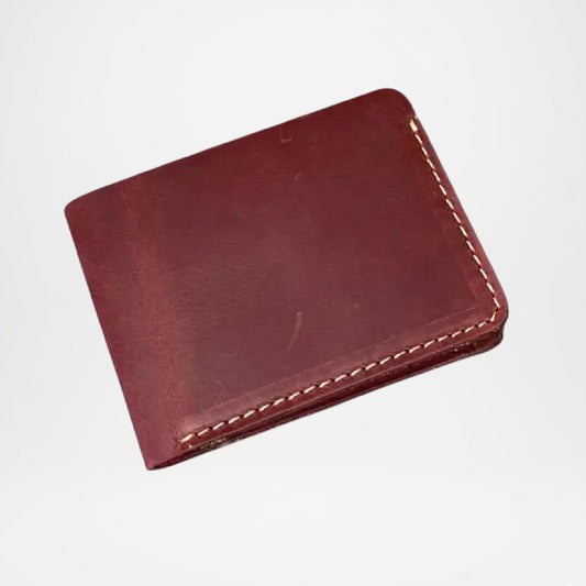 Genuine Cowhide Leather Bifold Wallet for Men
