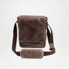 brown leather organizer purse men