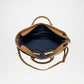 Cowhide Leather Tote Handbag – Genuine Pony Hair Leather Bag
