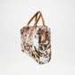 Genuine Leather Tote Bag for Women – Handmade Cowhide Purse