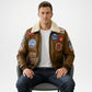 brown aero jacket