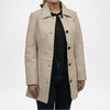  Lambskin Leather Coat Women