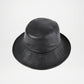 Chicago Plain Genuine Leather Bucket Hat for Men