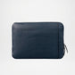 Baxter Midnight Blue Leather Laptop Case