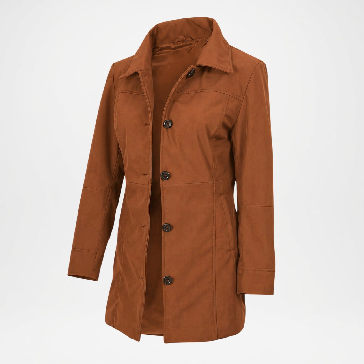 brown suede coat for men
