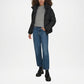 Levi’s Women’s Black Puffer Jacket Lightweight Winter Warm Outerwear