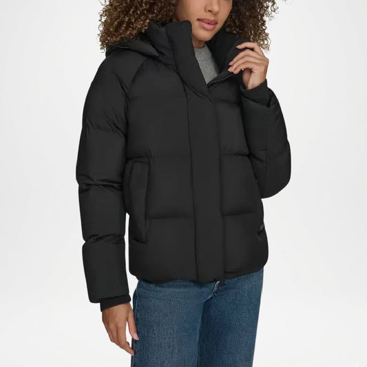 Women’s Black Puffer Jacket
