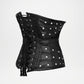 black underbust corset lace women