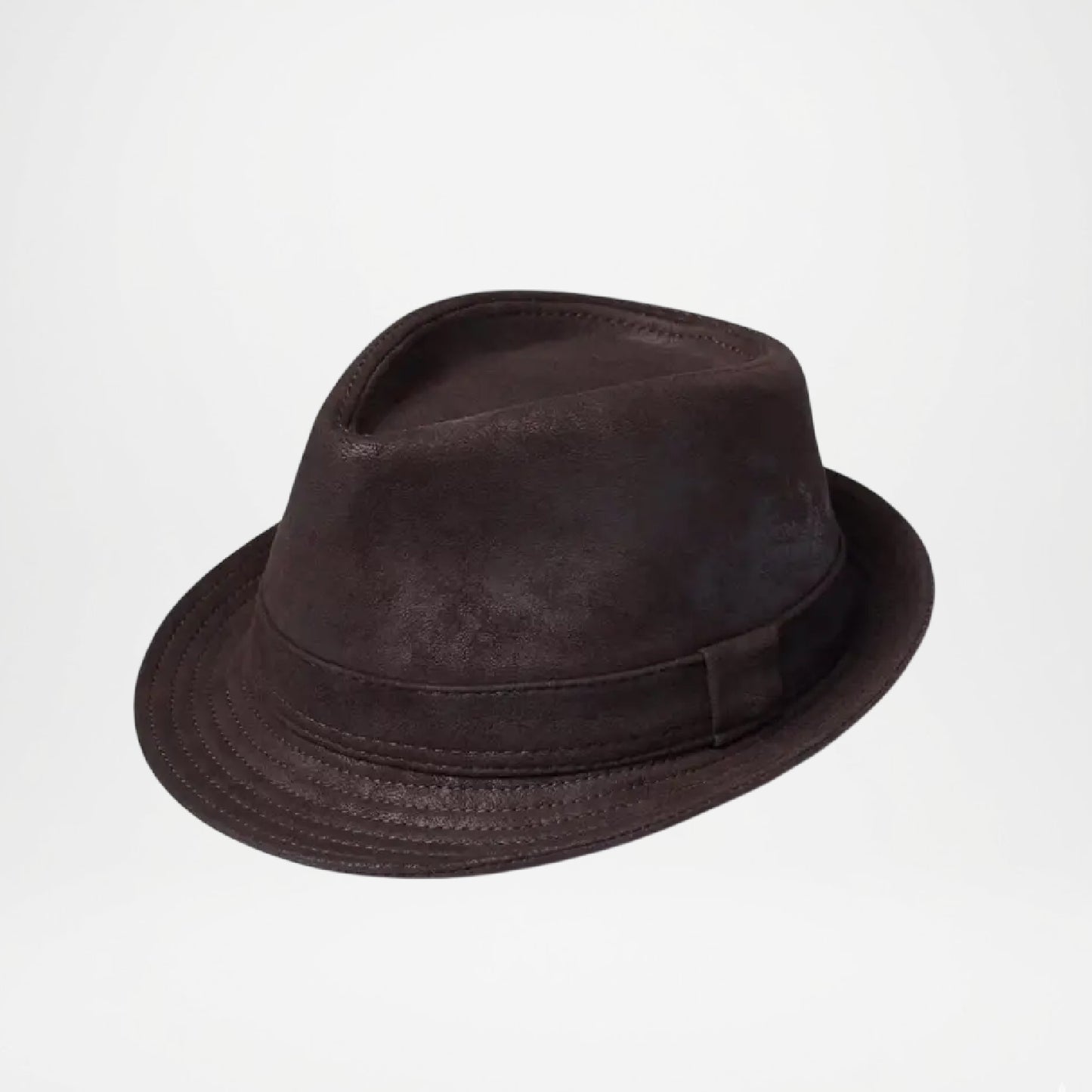 Genuine Leather Fedora Hats – Classic & Stylish