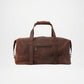 Dale Brown Distressed Leather Duffle Bag