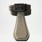 Bellford Textured Matte Buckle Genuine Leather Belt