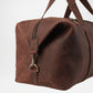 Dale Brown Distressed Leather Duffle Bag