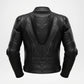 Batman Leather Biker Jacket Black Armor Style