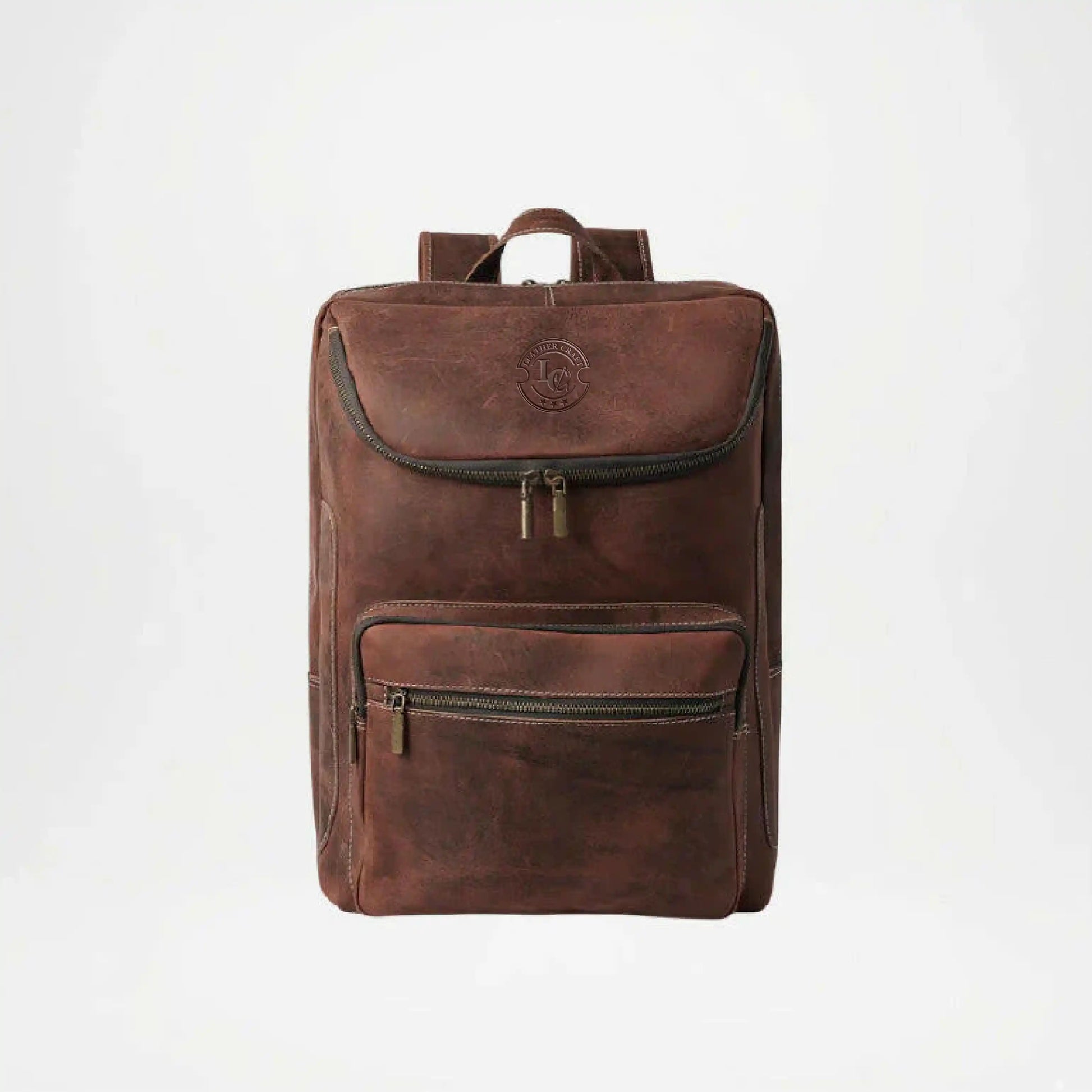Bedford Brown Leather Backpack Heritage